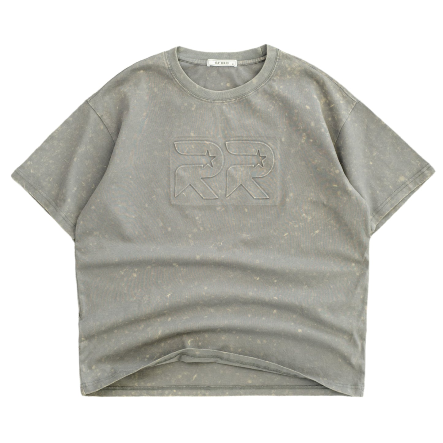 Vintage Washed Embroidered T-Shirt