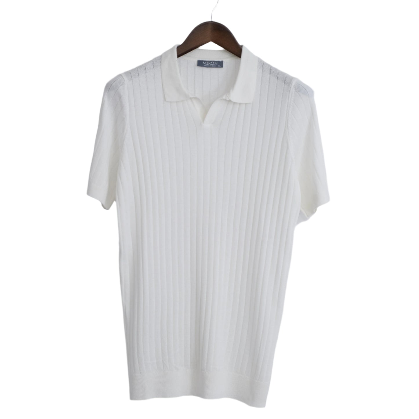 Miron Knitted Polo T Shirt