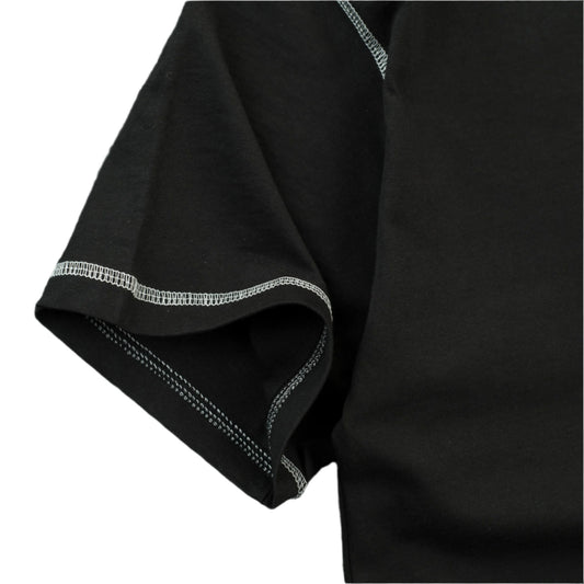 Men Letter Graphic( Be Brave!, Face Life!) Over Size T-shirt