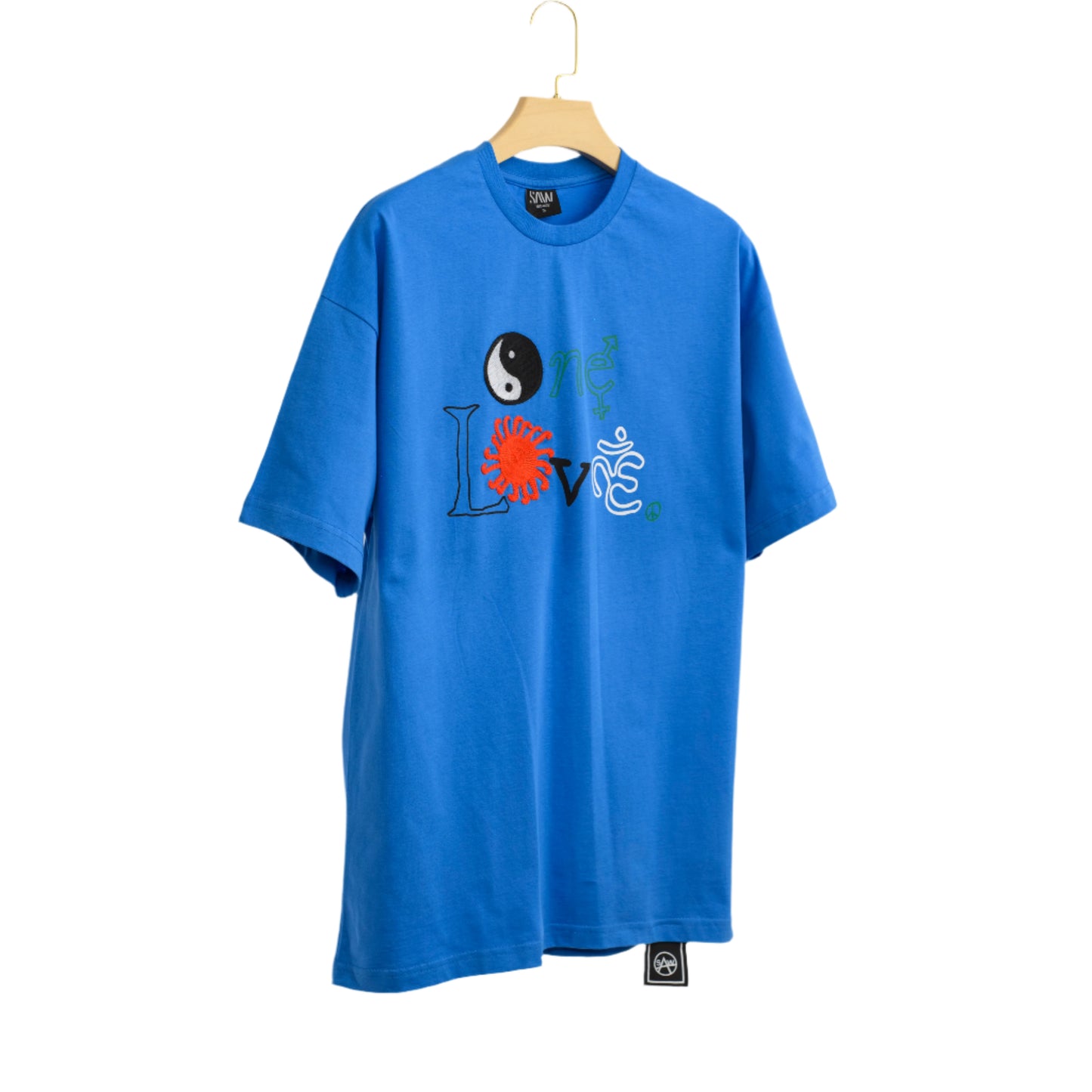 Men Letter "ONE LOVE" Graphic T-shirt