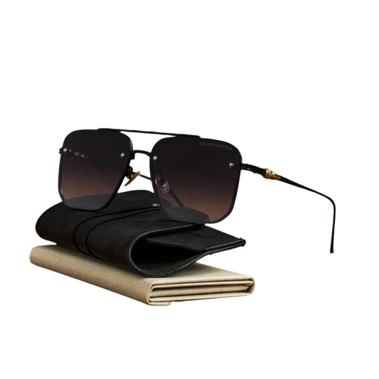 Casual Commute Square Full-Frame Men’s Sunglasses