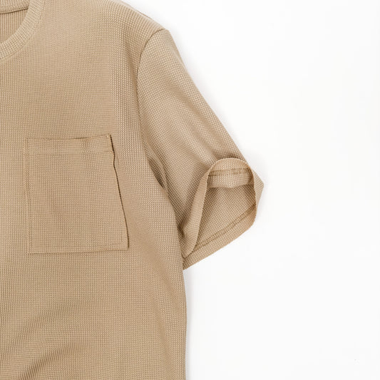 Paul LE Guen Solid Colour Pocket Patched Loose Fit Short Sleeve TSHIRT