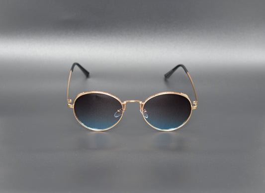Round Classic Frame Sunglasses