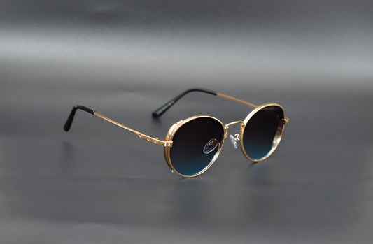 Round Classic Frame Sunglasses