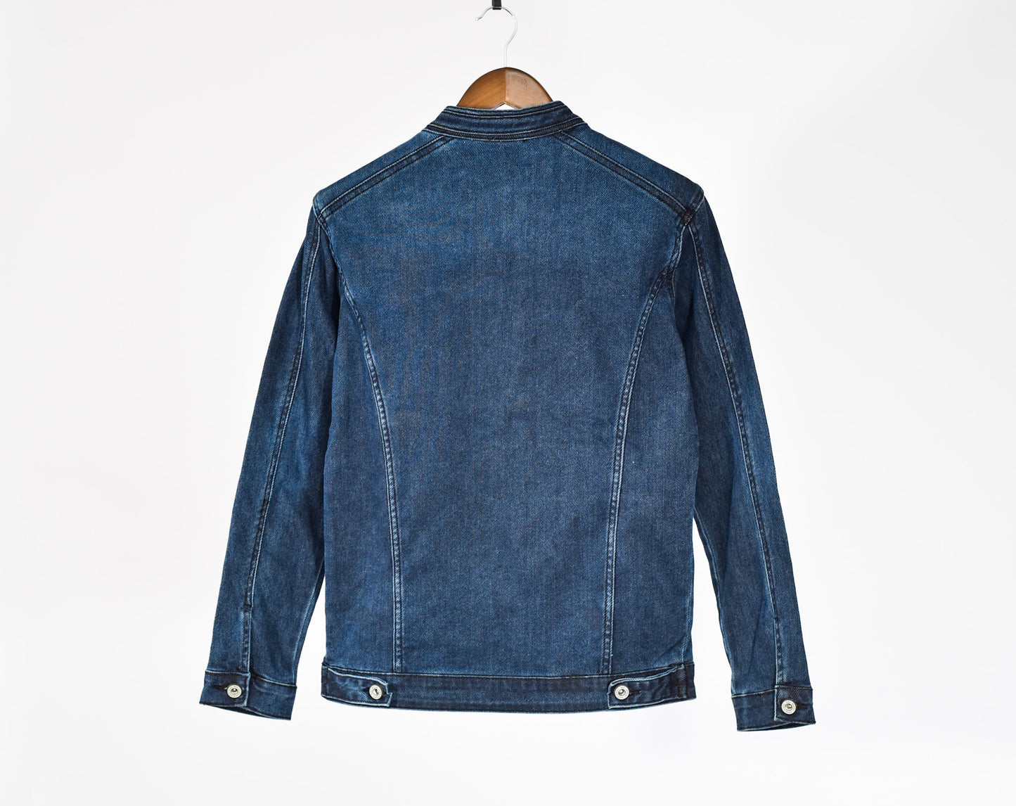 Men Moto Denim Jacket
