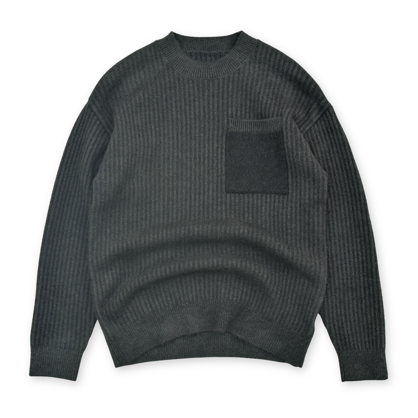 Core Knit Pocket Crew Sweater