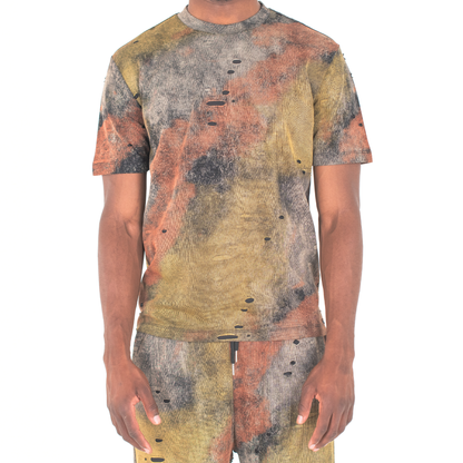 Urban Storm Distressed Tie-Dye 2-Piece Set