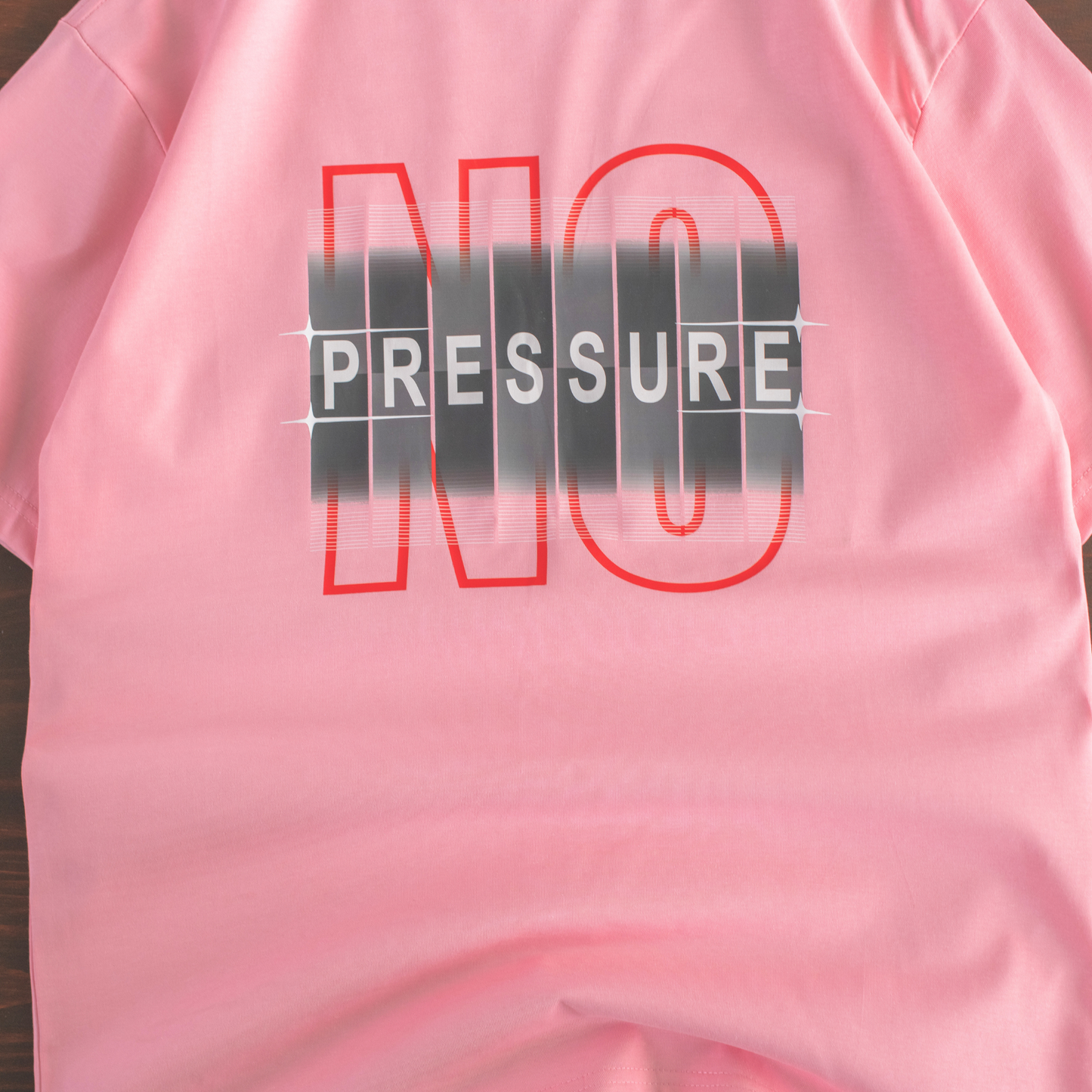 No Pressure Graphic Oversized T-shirt