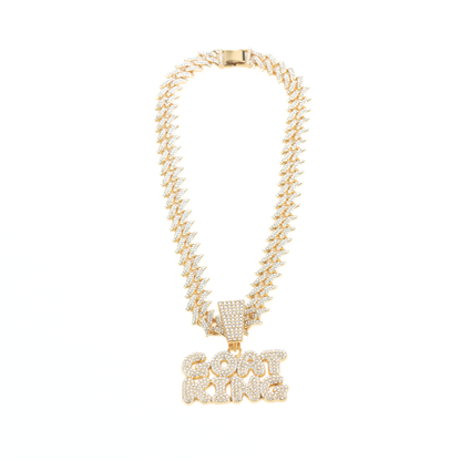GOAT KING Iced Cuban Chain & Pendant