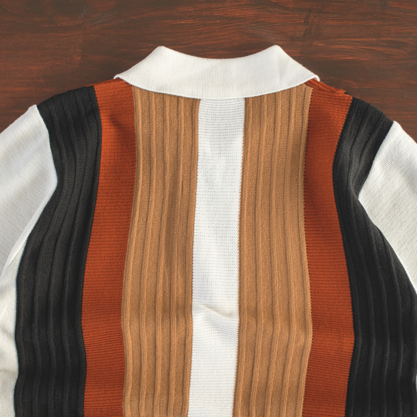 Urban Heritage Stripe Knit Polo