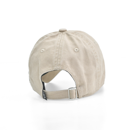LOWKAL “Never Give Up” Vintage Distressed Trucker Cap