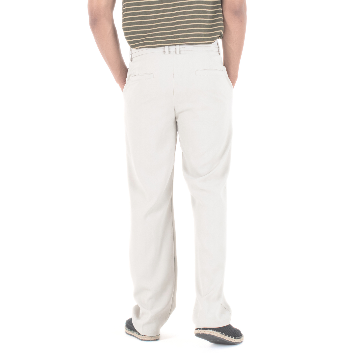 Coastal Breeze Relaxed Tie-Belt Trouser