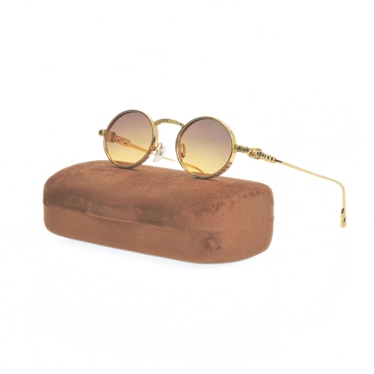 LOWKAL Heritage Round-Frame Sunglasses