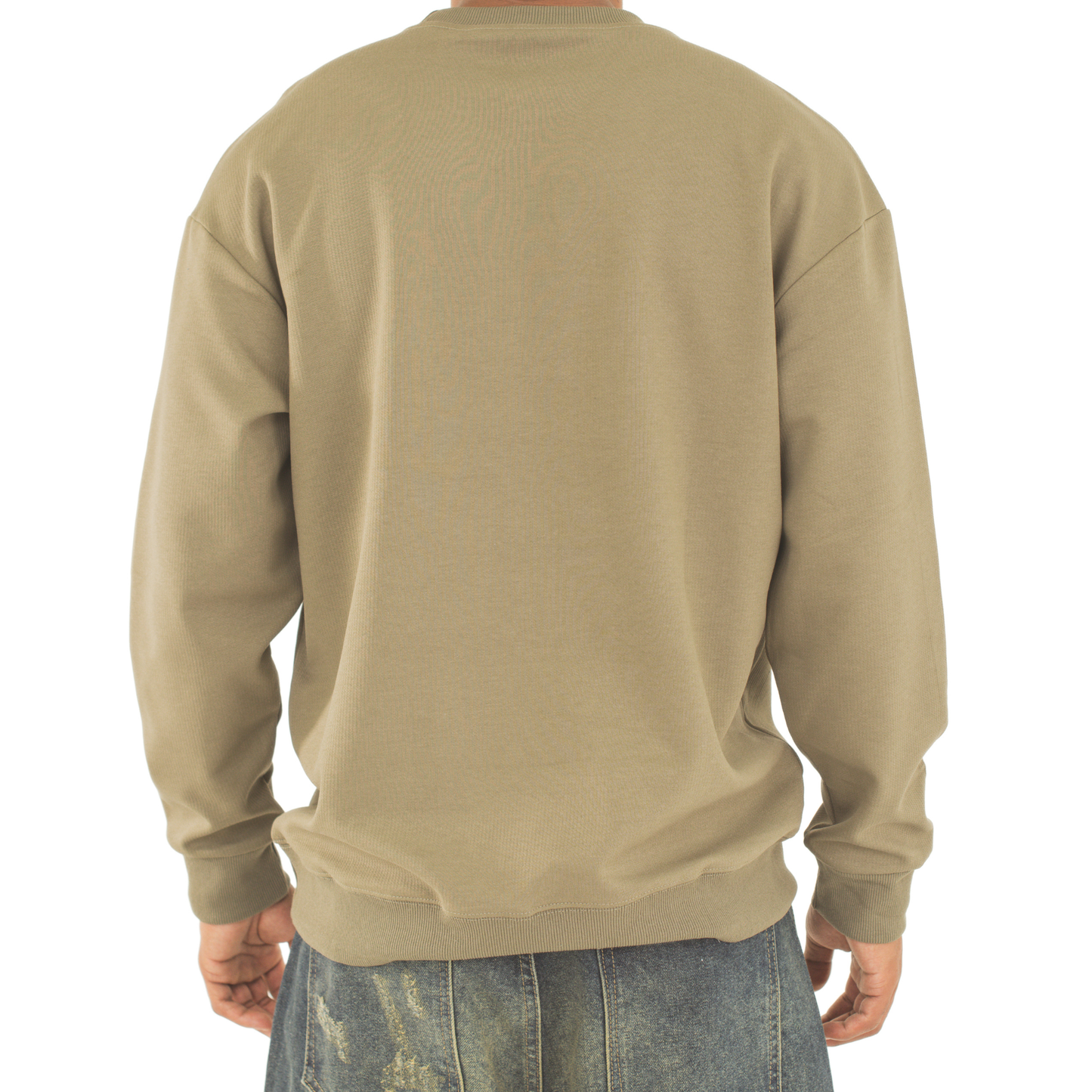 Never Say Never Studded Statement Crewneck