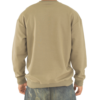 Never Say Never Studded Statement Crewneck