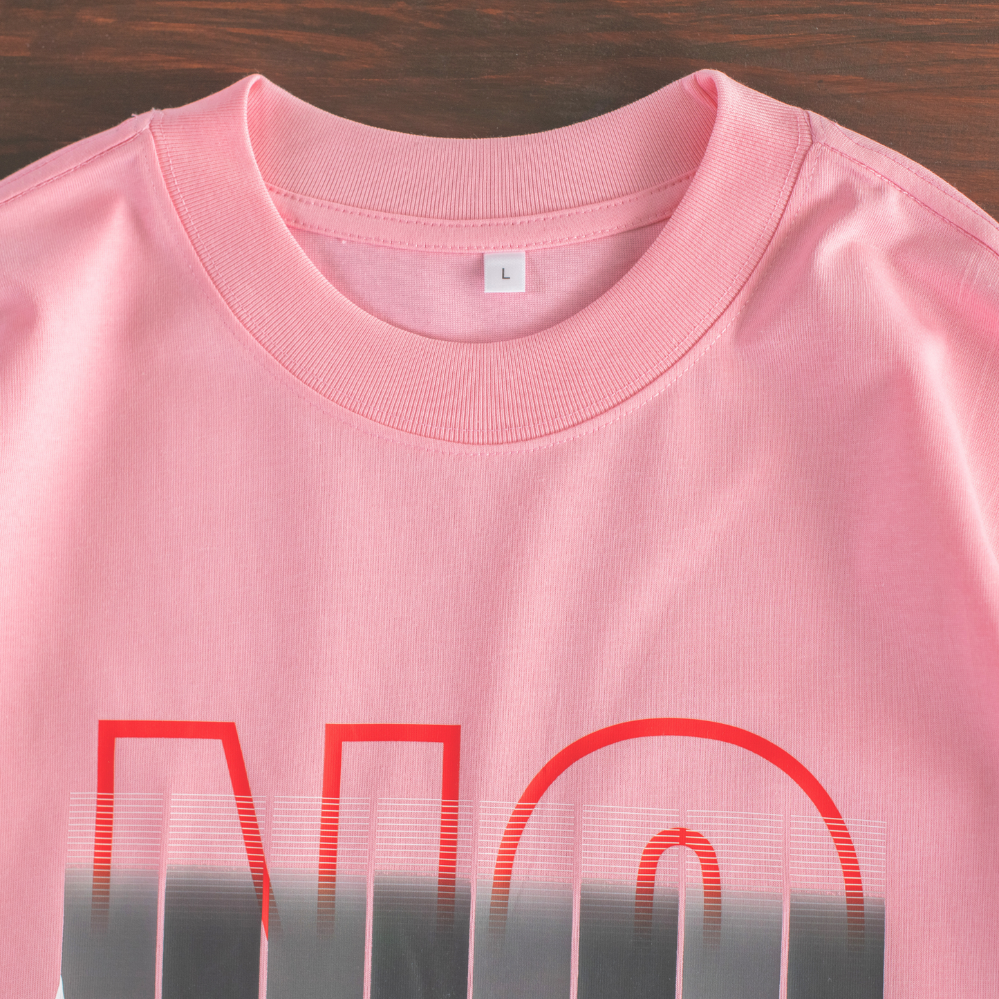 No Pressure Graphic Oversized T-shirt