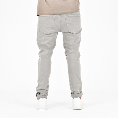 Ash Mist Slim Stretch Denim