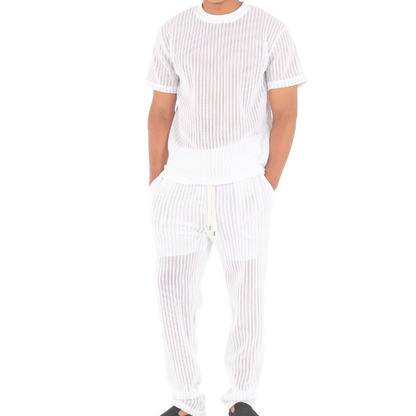 Ribbed Lounge Knit Set