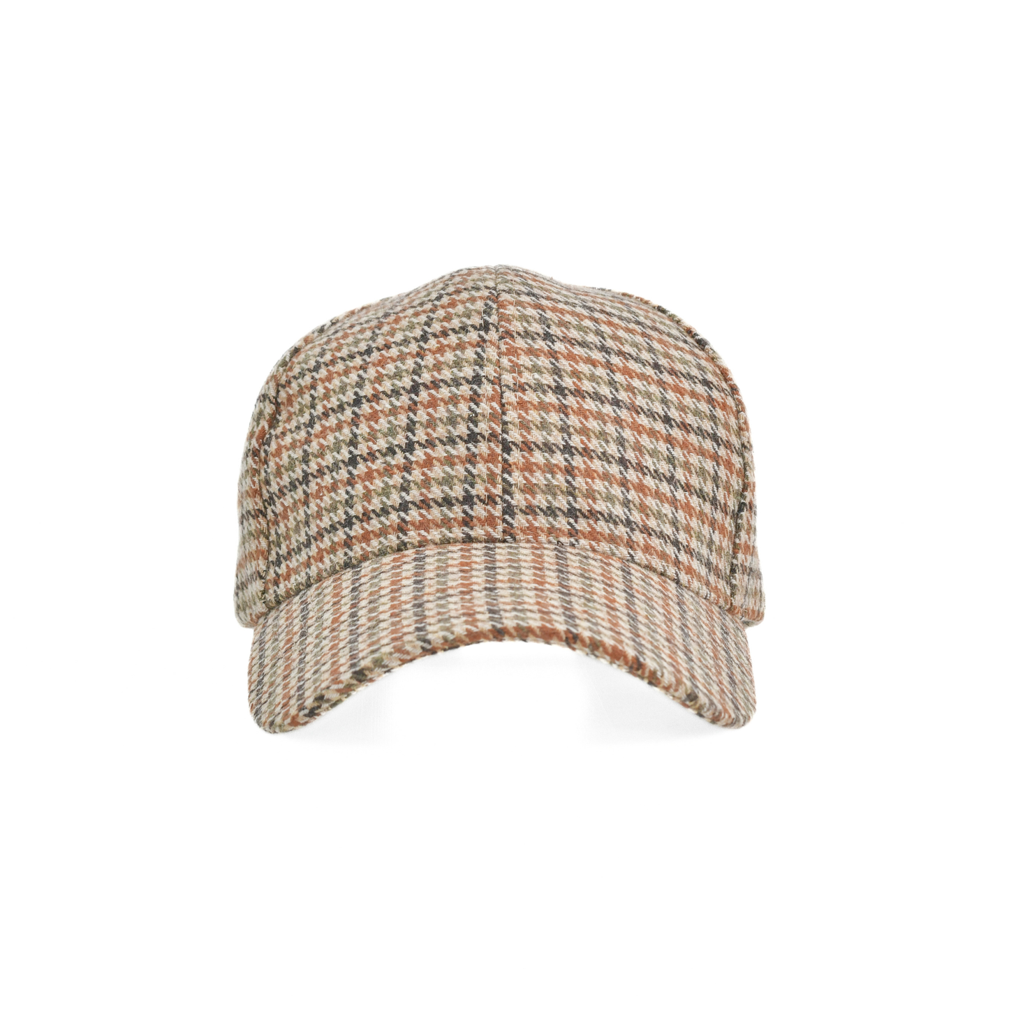 Men's Houndstooth Plaid Casual Baseball Cap