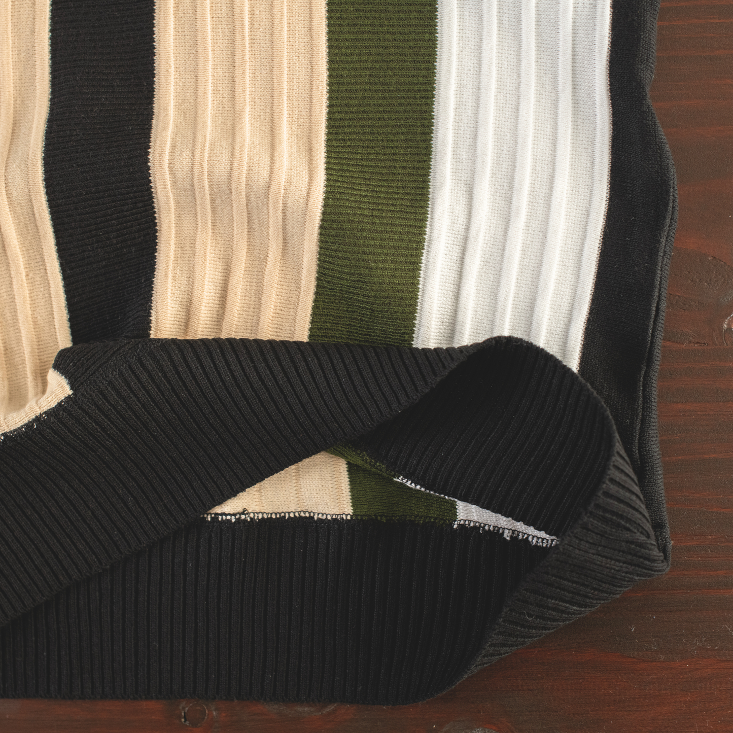 Urban Heritage Stripe Knit Polo