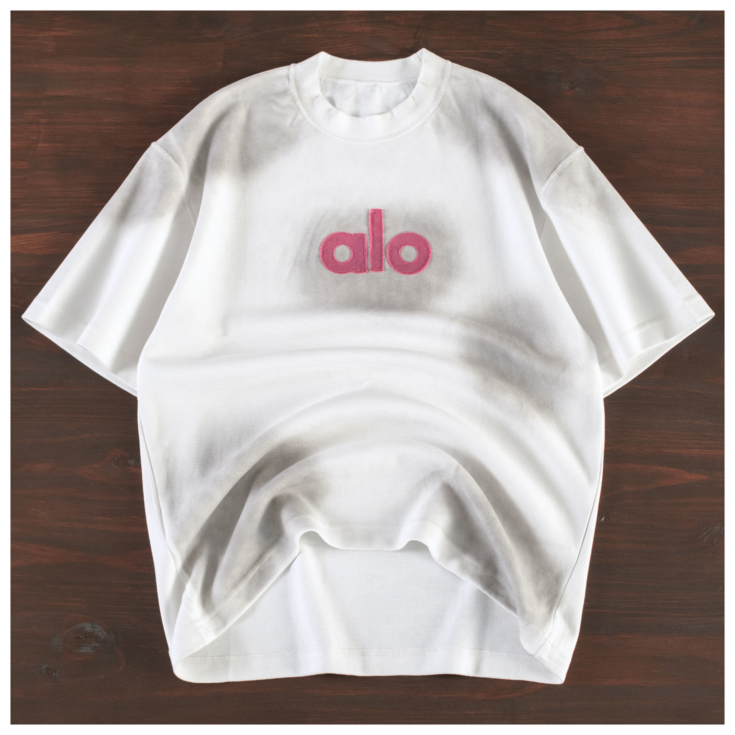 ALO Core Embroidered Boxy T- shirt