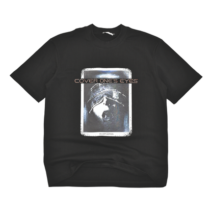 Hidden Vision Rhinestone Graphic T-Shirt