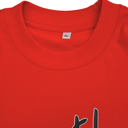 LOWKAL Hustle Graphic Oversized T-Shirt