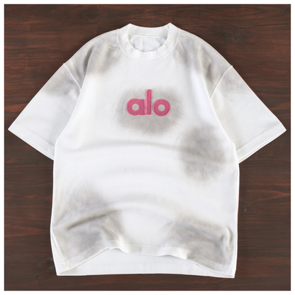 ALO Core Embroidered Boxy T- shirt