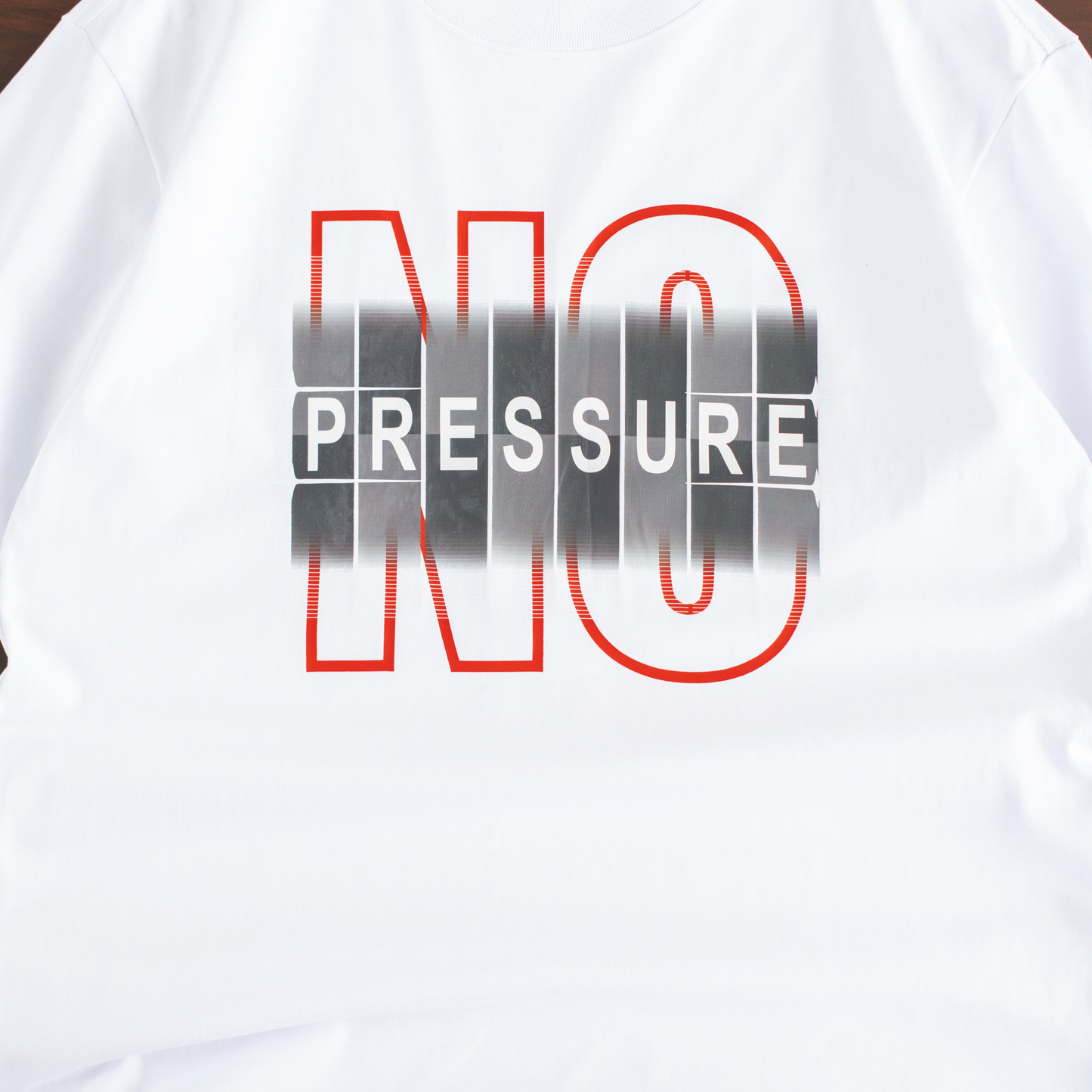 No Pressure Graphic Oversized T-shirt