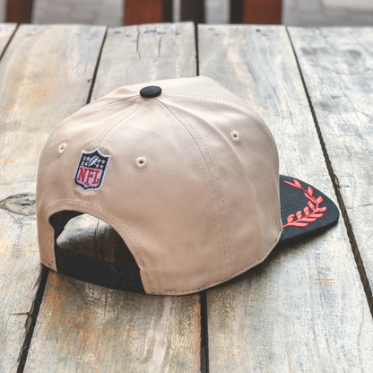 Houston Stone Snapback Cap – Stone/Black
