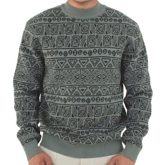 Tribal Drift Knit Sweater