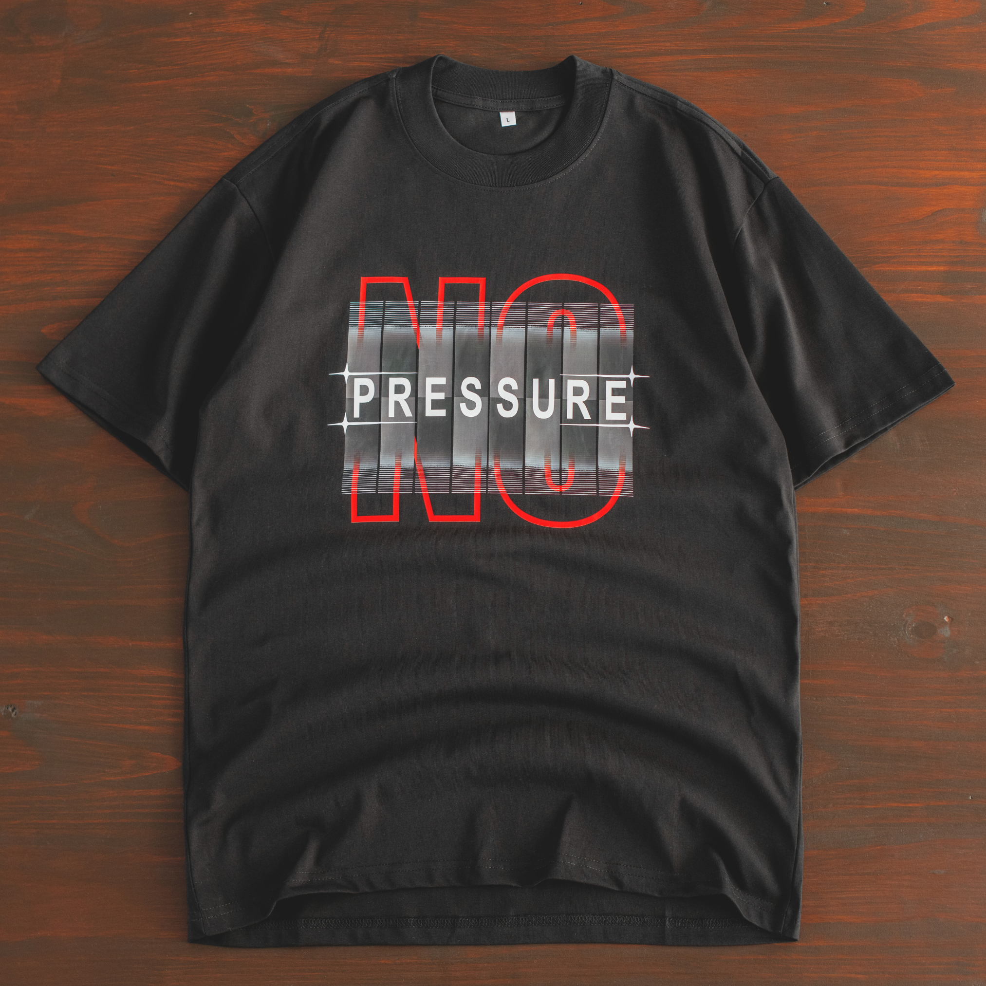 no-pressure-graphic-oversized-t-shirt
