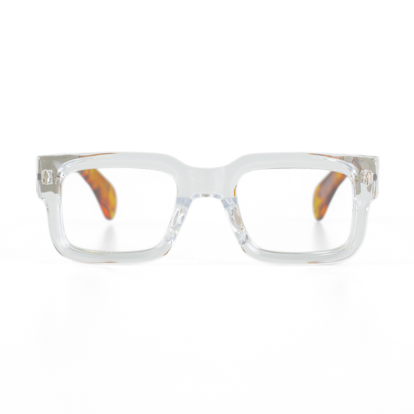 Crystal Ember Rectangular Optical Frame