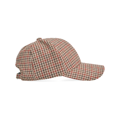 Men's Houndstooth Plaid Casual Baseball Cap