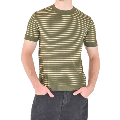 Classic Stripe Knit Tee