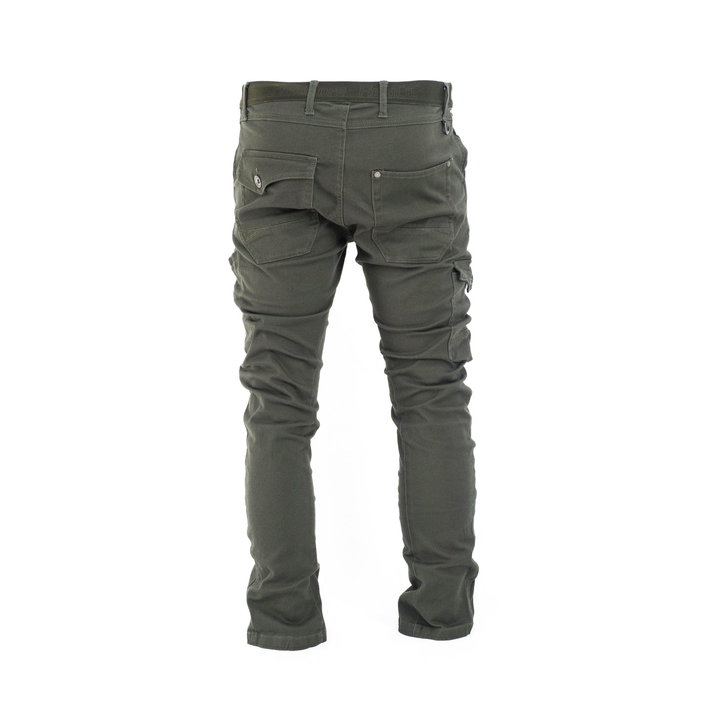 Men Bootcut Slim Flare Slant Pocket Cargo Pants.