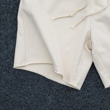 Load image into Gallery viewer, SMW Raw Hem Draw String Sweat Shorts
