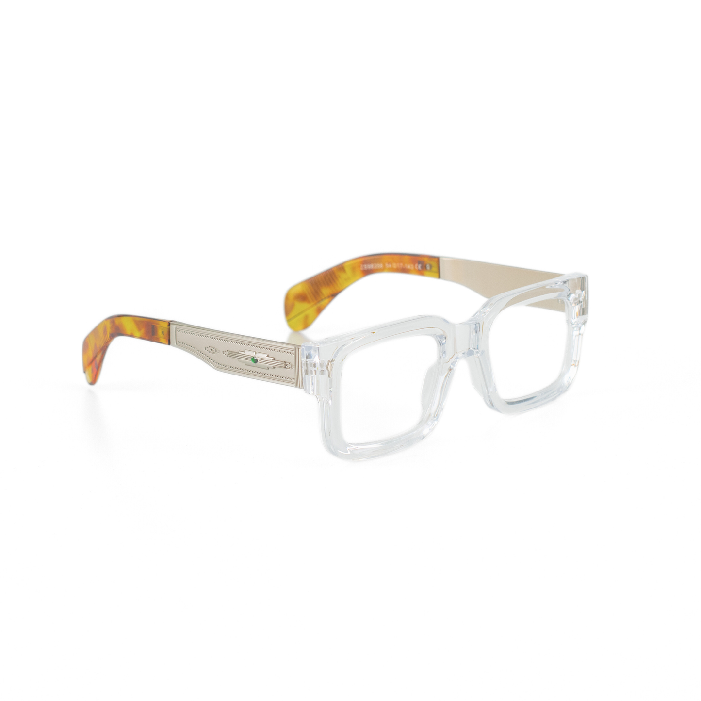 Crystal Ember Rectangular Optical Frame