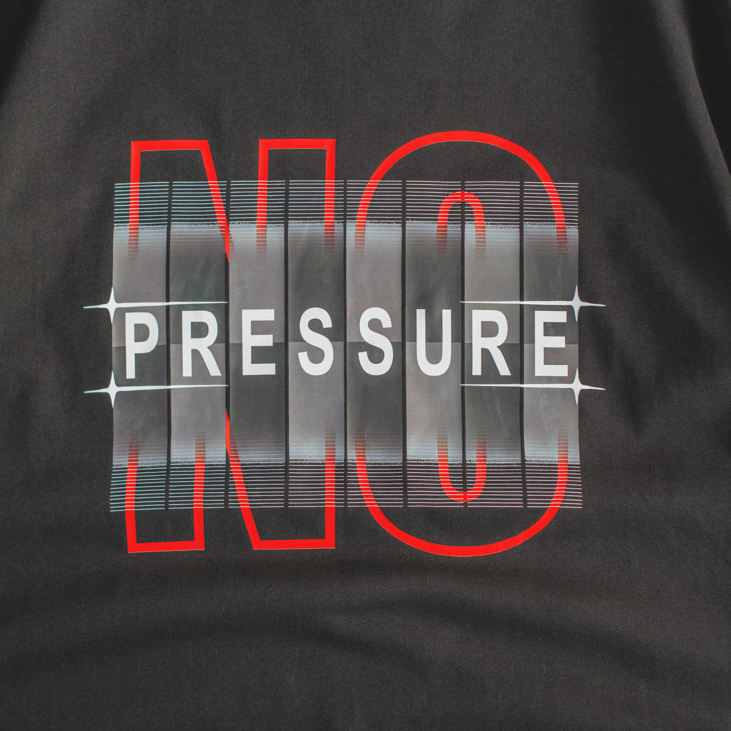 No Pressure Graphic Oversized T-shirt
