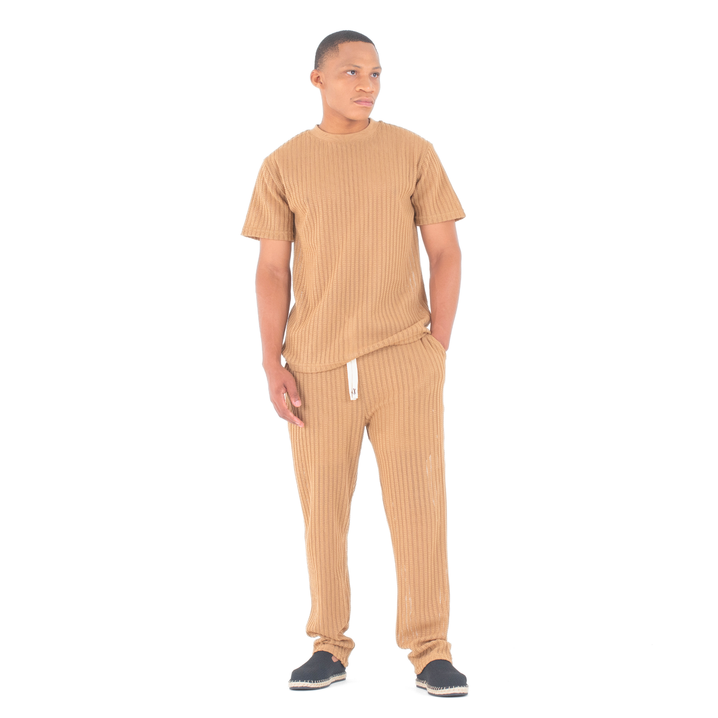 Ribbed Lounge Knit Set