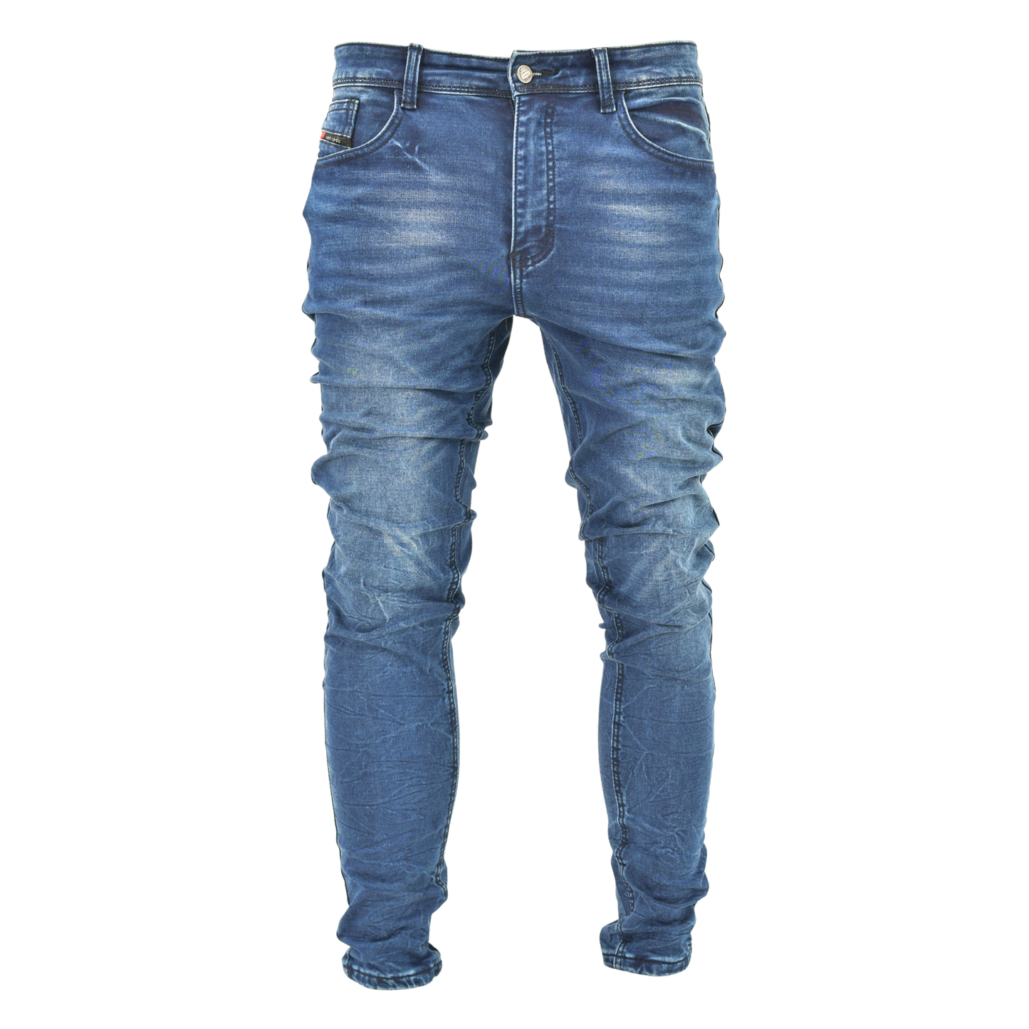 Indigo Stack Skinny Denim 3347