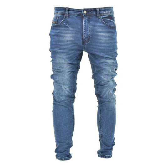 Indigo Stack Skinny Denim 3347