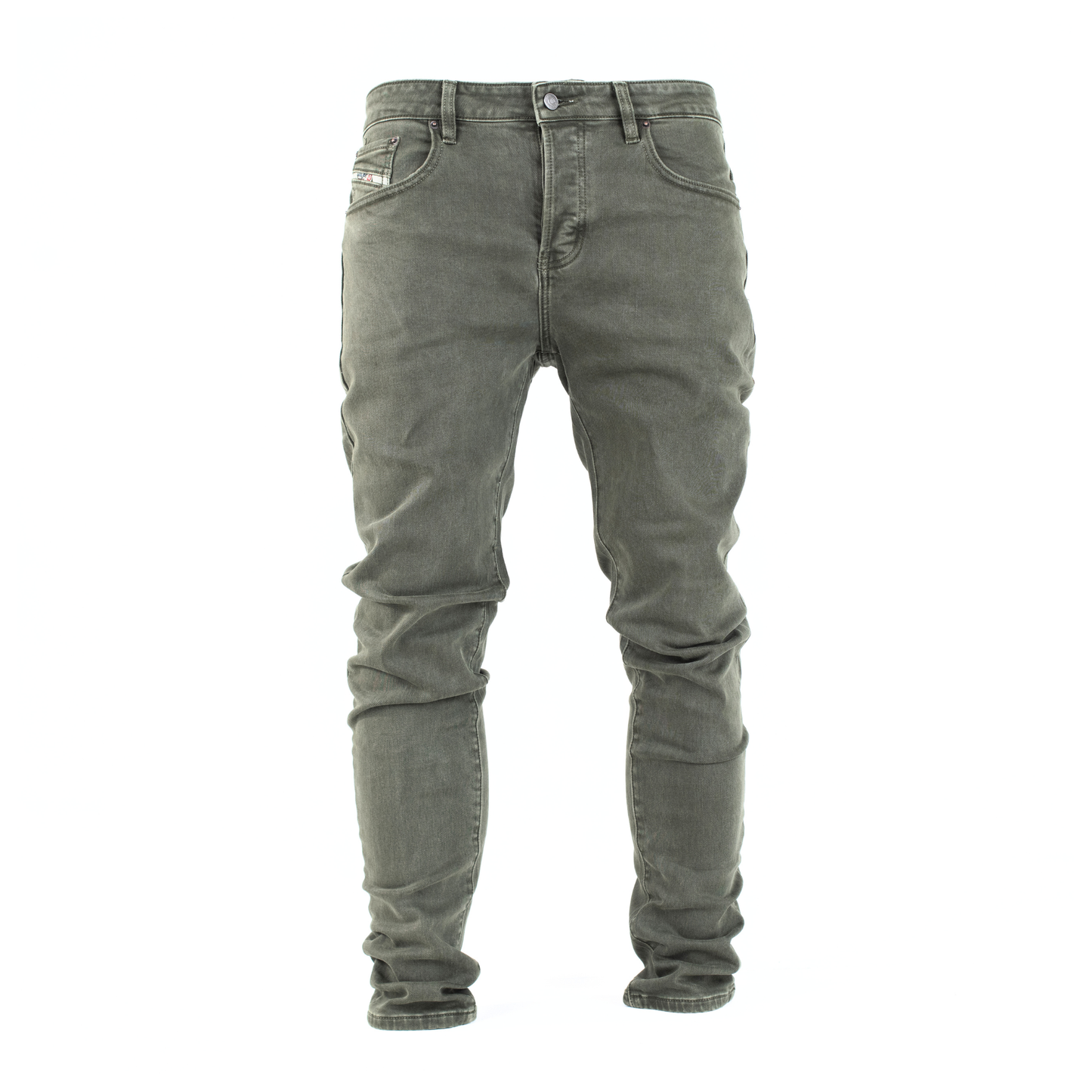 Ash Mist Slim Stretch Denim