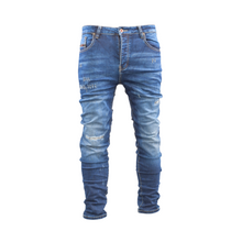 Load image into Gallery viewer, Gee2 Island FS06-2 Distressed Denim Jeans
