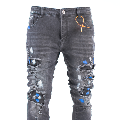Volt Strike Rip & Splash Skinny Jean 13746