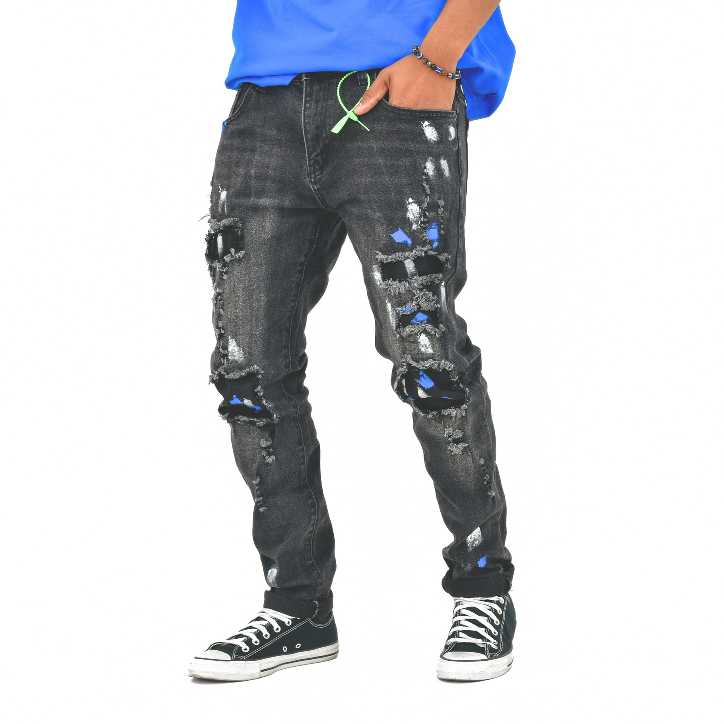 Volt Strike Rip & Splash Skinny Jean 13746