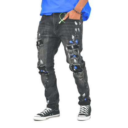 Volt Strike Rip & Splash Skinny Jean 13746