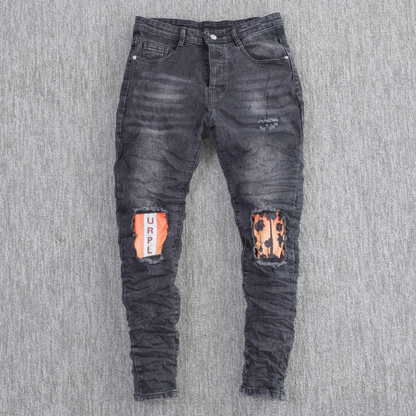 Urban Edge Black Distressed Jeans
