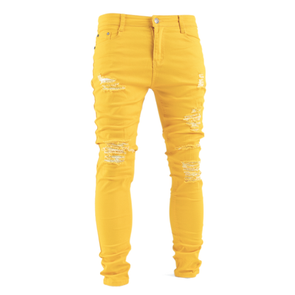 Sunflare Distressed Skinny Denim Jean