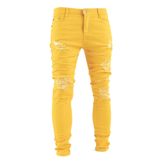 Sunflare Distressed Skinny Denim Jean